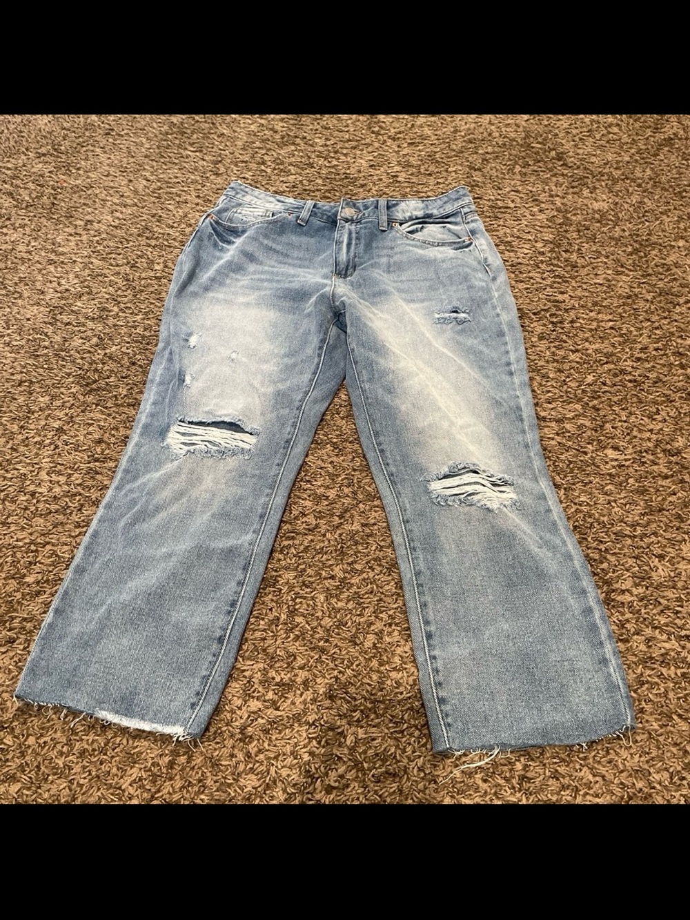 Time and tru NWT high-rise jeans, cropped size 14